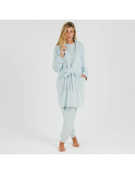 Vestaglia Velvet tinta unita