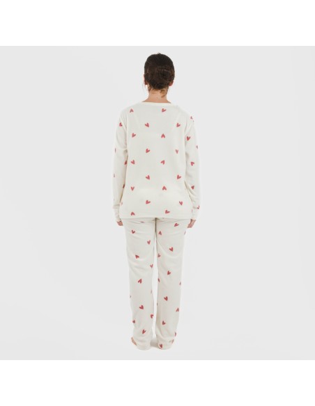 Pigiama pile polare Fanny rosa Pigiama pile polare Fanny rosa