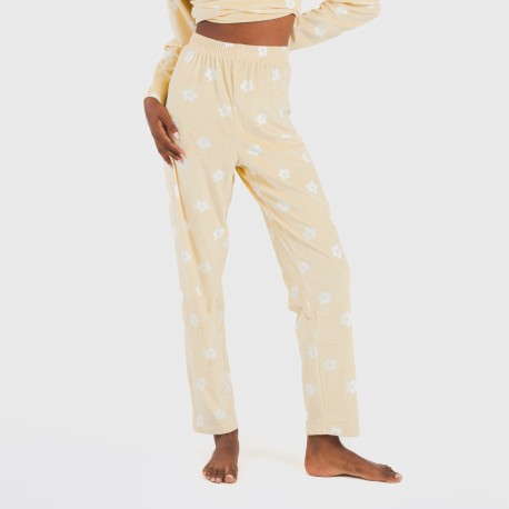 Pigiama velluto Dula crema