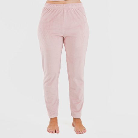 Pigiama velluto Nubecita rosa chiaro