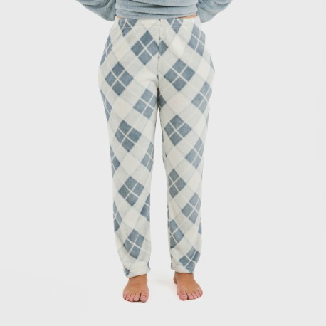 Pigiama pile coral Cuadro Guima indaco