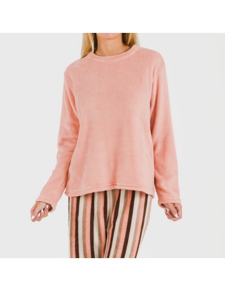 Pigiama pile coral Raya Norma pesca Pigiama pile coral Raya Norma pesca