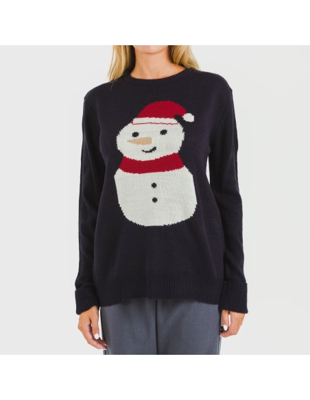Maglione donna Snowy blu navy Maglione donna Snowy blu navy