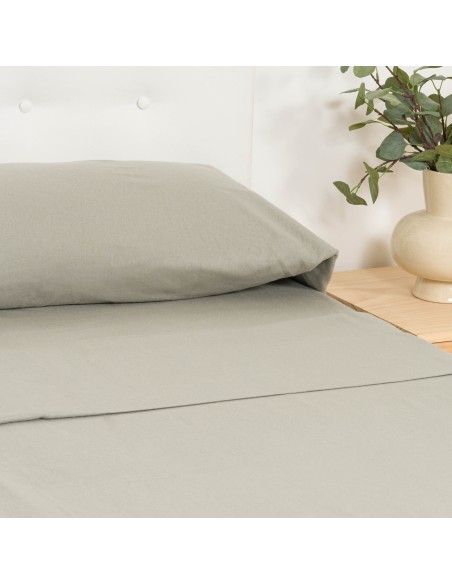 Set di lenzuola flanella tinta unita