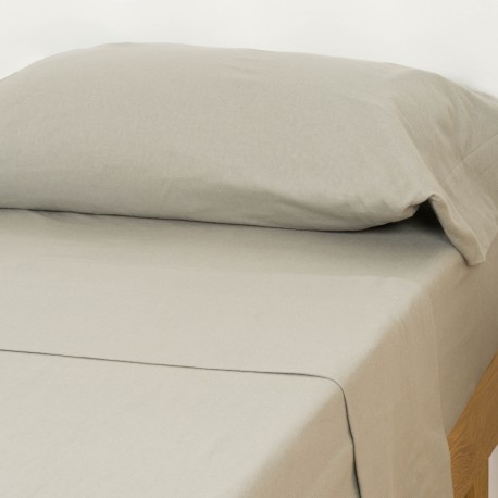 Set di lenzuola flanella tinta unita