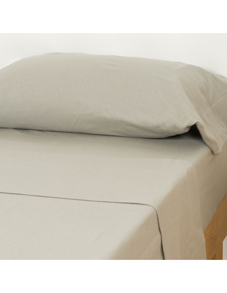 Set di lenzuola flanella tinta unita