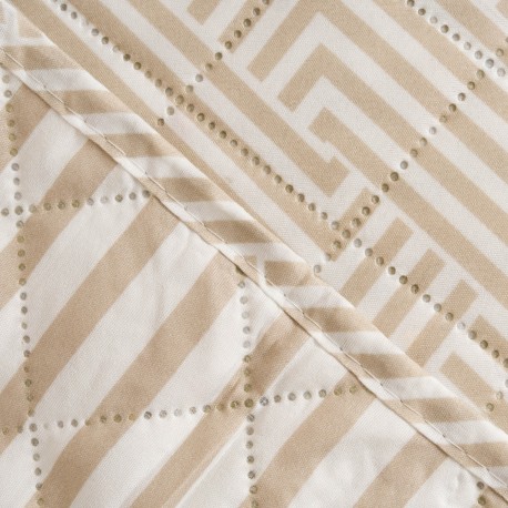 Copriletto bouti Oscar sabbia