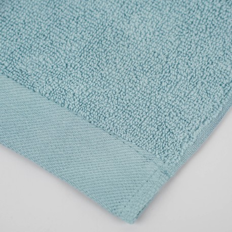 Asciugamano 400gr doppia spugna blu acqua