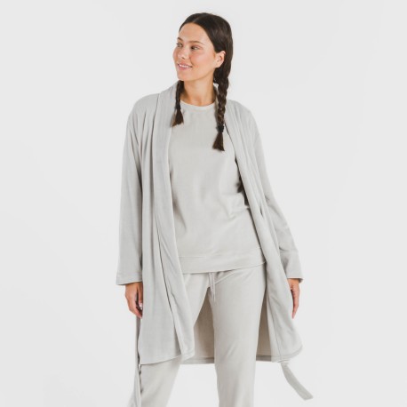 Vestaglia Velvet tinta unita