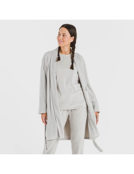 Vestaglia Velvet tinta unita