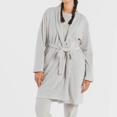 Vestaglia Velvet tinta unita