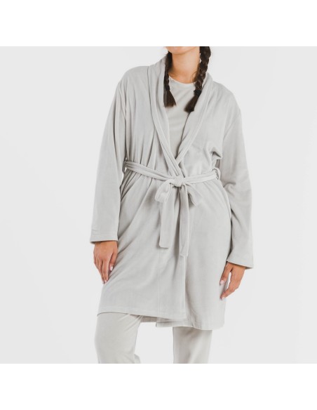 Vestaglia Velvet tinta unita