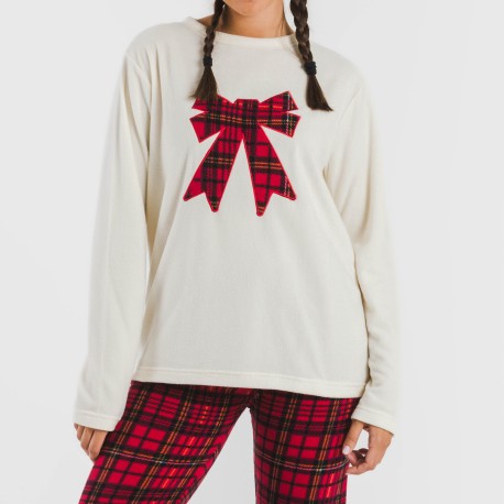 Pigiama pile polare Lazo rosso