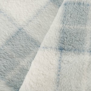 Coperta pile coral Cuadro Guima indaco 2