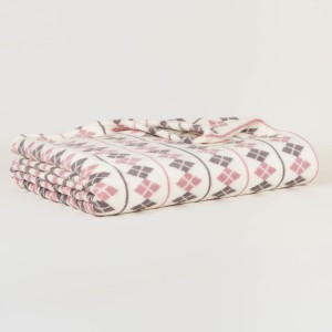 Coperta pile coral Casimira malva