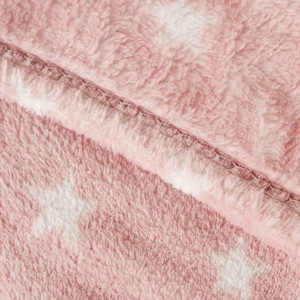 Coperta pile coral Vitalidad rosa 2