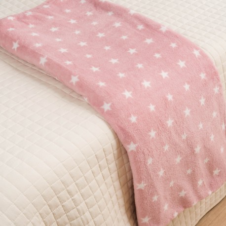Coperta pile coral Vitalidad rosa