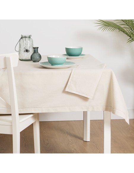 Tovaglia in cotone organico tinta unita Tovaglia in cotone organico tinta unita