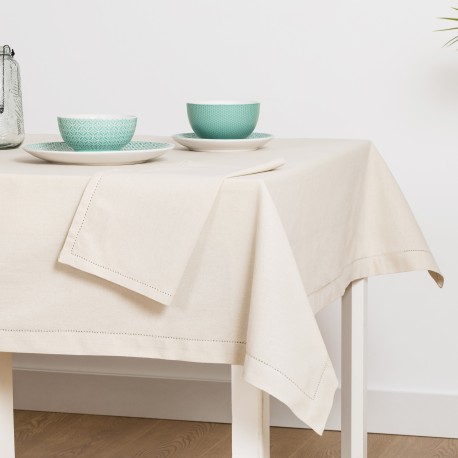 Tovaglia in cotone organico tinta unita