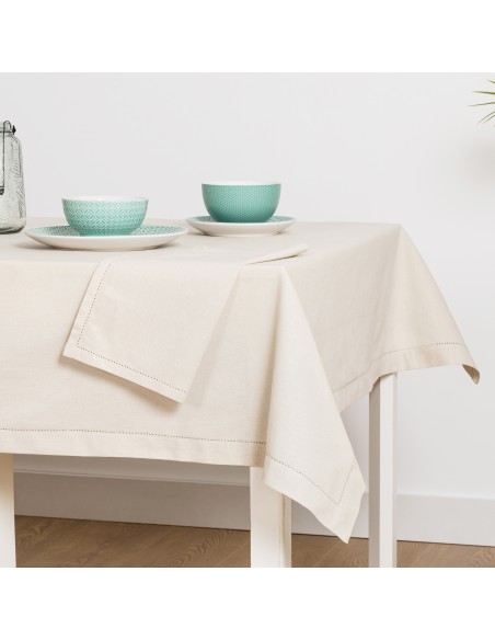 Tovaglia in cotone organico tinta unita Tovaglia in cotone organico tinta unita