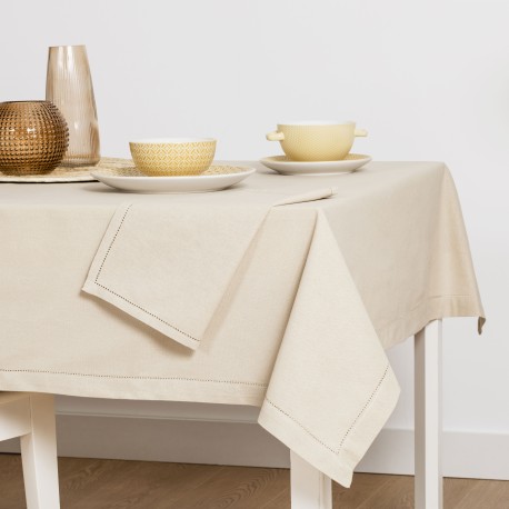 Tovaglia in cotone organico tinta unita