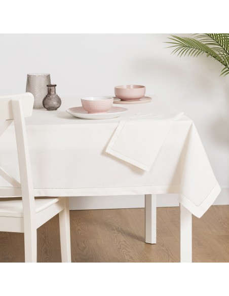 Tovaglia in cotone organico tinta unita Tovaglia in cotone organico tinta unita