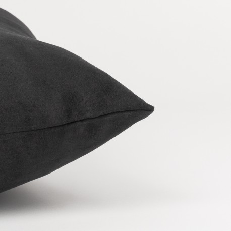 Cuscino quadrato scamosciato - federa + imbottitura