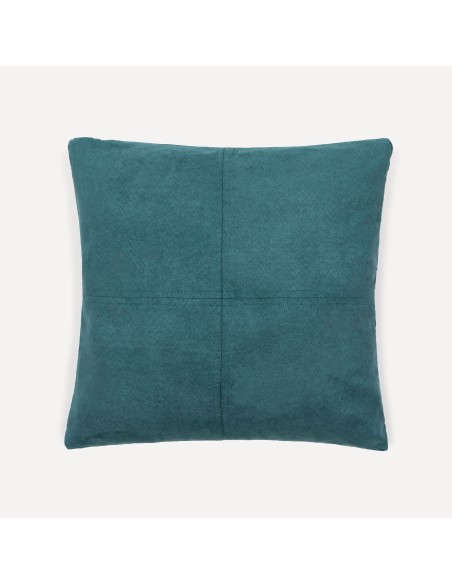 Cuscino quadrato scamosciato - federa + imbottitura Cuscino quadrato scamosciato - federa + imbottitura