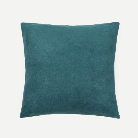 Cuscino quadrato scamosciato - federa + imbottitura