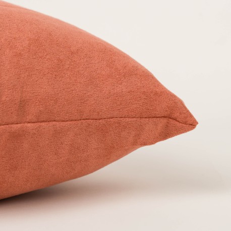 Cuscino quadrato scamosciato - federa + imbottitura