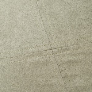 Cuscino quadrato scamosciato - federa + imbottitura 2