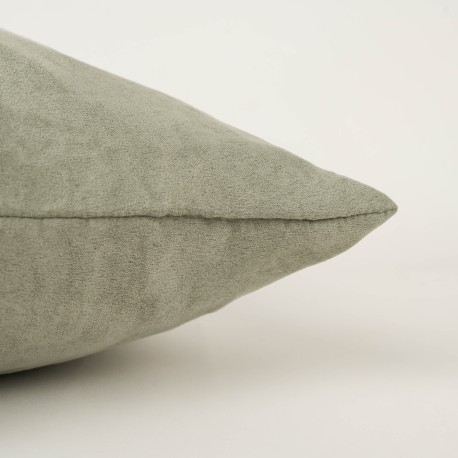 Cuscino rettangolare scamosciato 30x50 - federa + imbottitura