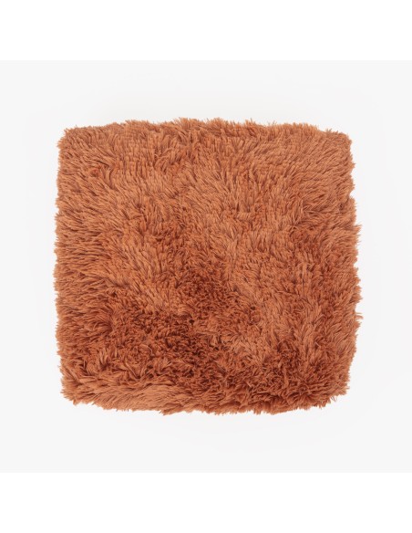 Cuscino quadrato pelo sherpa 45x45