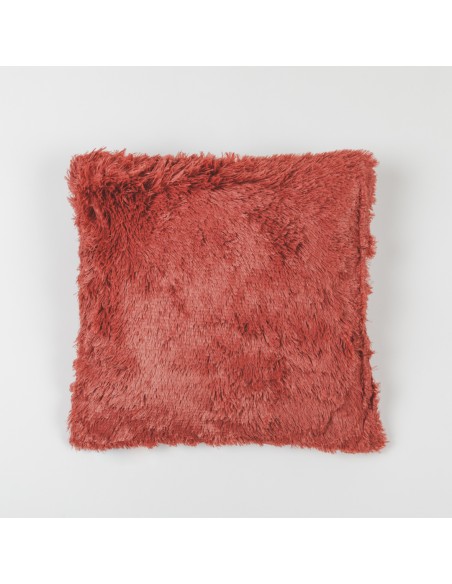 Cuscino quadrato pelo sherpa 45x45