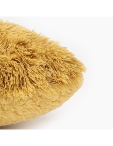 Cuscino quadrato pelo sherpa 45x45