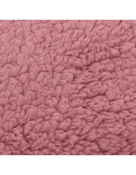 Cuscino quadrato pelo sherpa 45x45