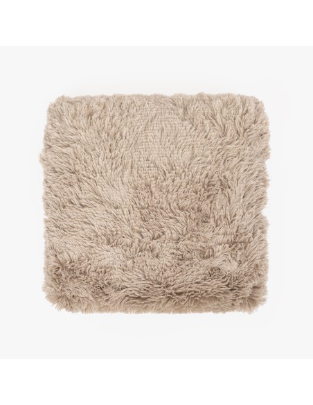 Cuscino quadrato pelo sherpa 45x45