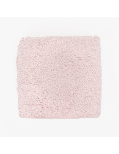 Cuscino quadrato pelo sherpa 45x45