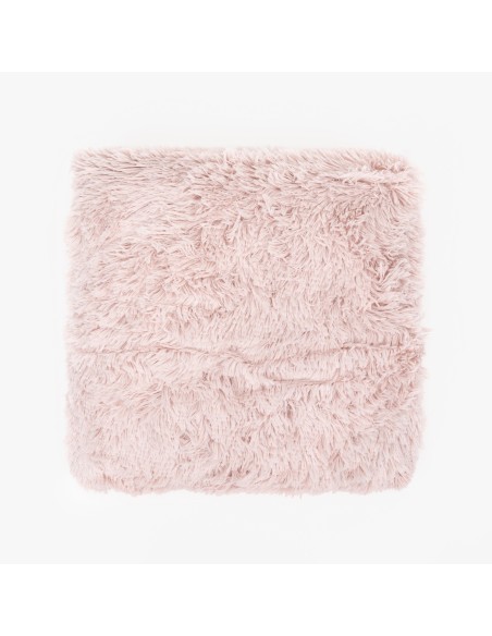 Cuscino quadrato pelo sherpa 45x45