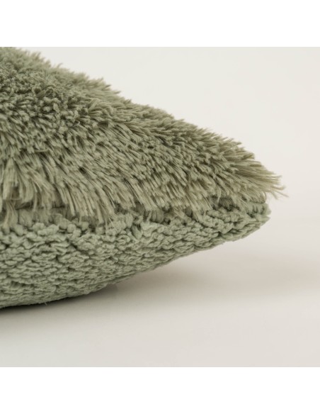 Cuscino quadrato pelo sherpa 45x45