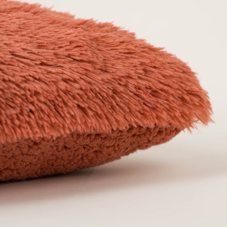 Cuscino quadrato pelo sherpa 45x45