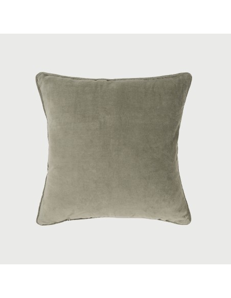 Cuscino quadrato velluto cotone - federa + imbottitura