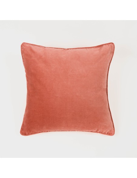 Cuscino quadrato velluto cotone - federa + imbottitura