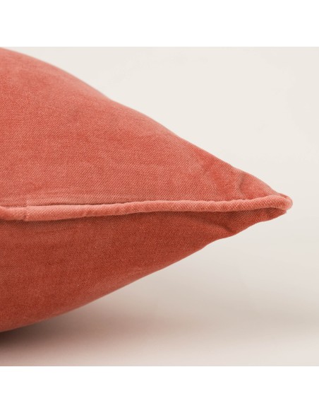 Cuscino quadrato velluto cotone - federa + imbottitura