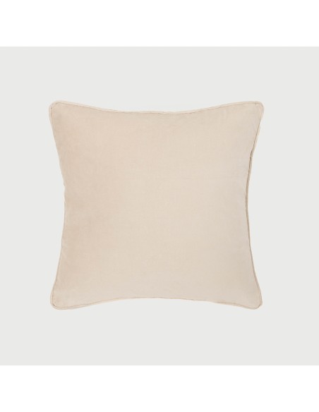 Cuscino quadrato velluto cotone - federa + imbottitura