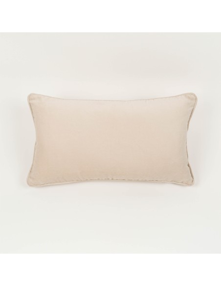 Cuscino rettangolare velluto cotone 30x50 - federa + imbottitura