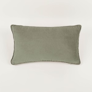 Cuscino rettangolare velluto cotone 30x50 - federa + imbottitura