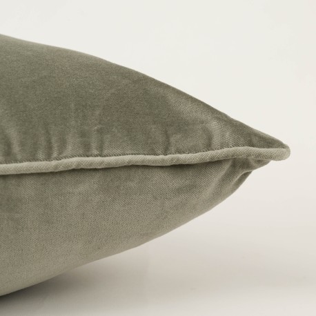 Cuscino rettangolare velluto cotone 30x50 - federa + imbottitura