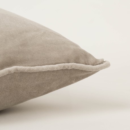 Cuscino rettangolare velluto cotone 30x50 - federa + imbottitura