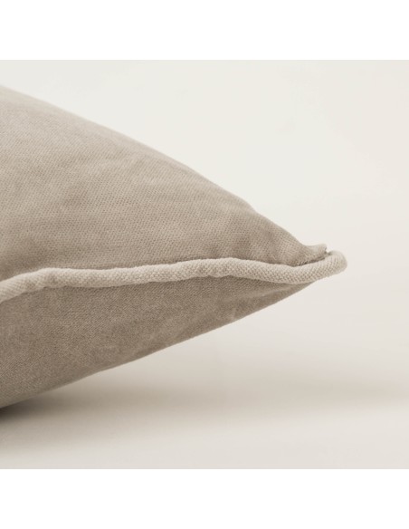 Cuscino rettangolare velluto cotone 30x50 - federa + imbottitura